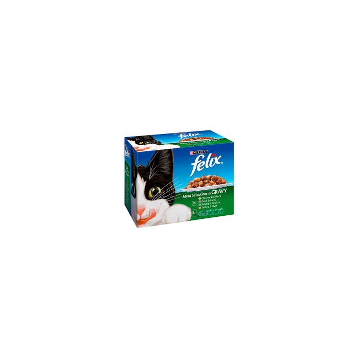 Felix cat food in outlet gravy