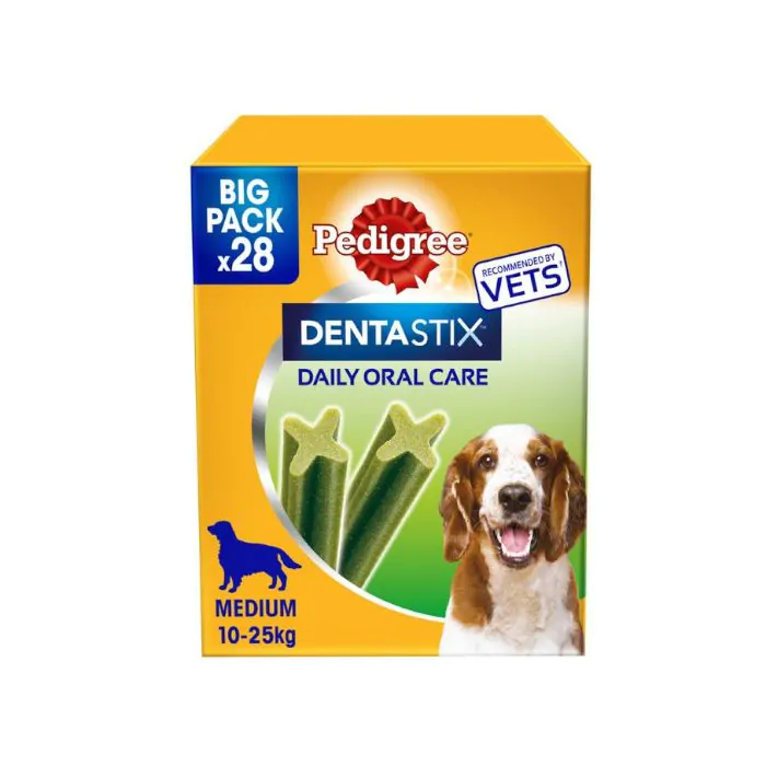 Dentastix medium dog outlet