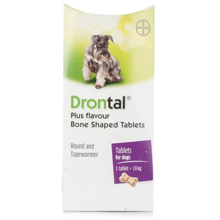 Drontal Plus Bone Dog Wormer 6 Pack Wynnstay Country Stores