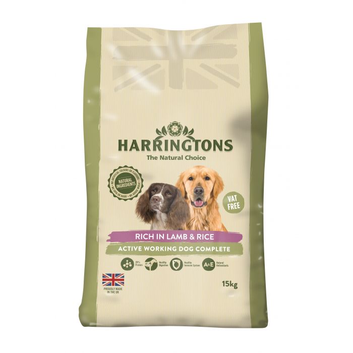 Harringtons lamb and top rice 5kg