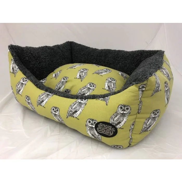 Precious owl dog bed clearance