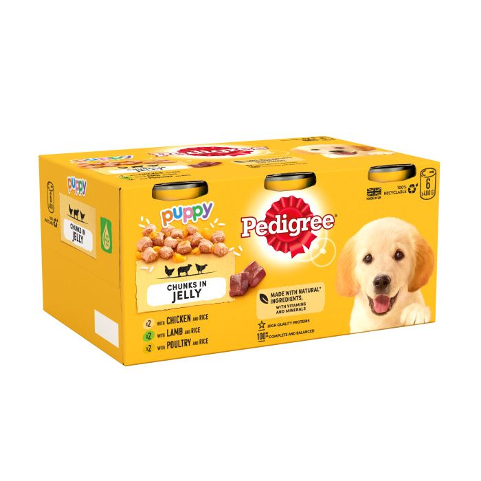 Pedigree Puppy Meat in Jelly Tin Wynnstay