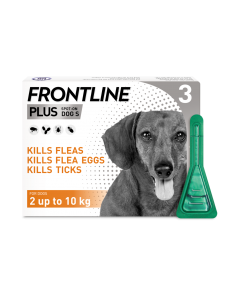 Frontline Plus Dog Small (2-10kg) 3pk