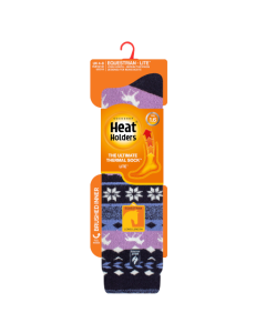 Heat Holders Fairisle Long Socks (one size)