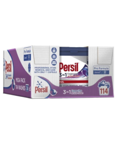 Persil 3in1 Active Clean Capsules (114 Washes)