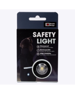Dog Coat Safety Light White