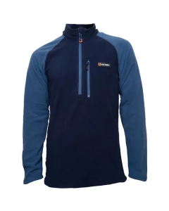 Hexby Mens Frontier Fleece - Blue/Navy