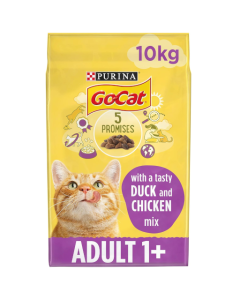 purina gocat duck and chicken cry cat food