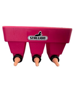 Stallion Pink 3 Teat Calf Feeder