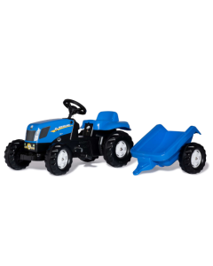 Rolly Kid New Holland T7040 & Trailer