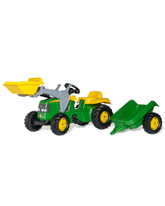 Rolly Kid John Deere Front Loader & Trailer