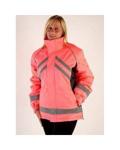 HyViz Waterproof Riding Jacket Pink