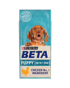 BETA Puppy Chicken Dry Dog Food - 14kg