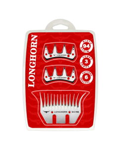 Longhorn Comb and Cutters Pack 