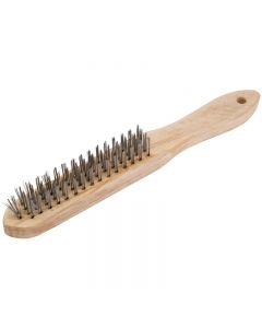 Draper Wire Scratch Brush 4 Row