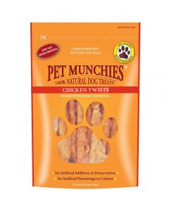 Pet Munchies Chicken Twists 80g