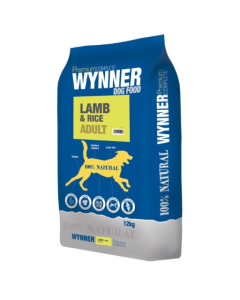 Premium Complete Wynner Dog Food Lamb & Rice Adult 12kg