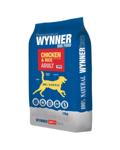 Premium Complete Wynner Dog Food Chicken & Rice Large Breed 12kg