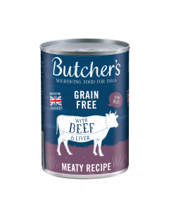 Butchers Beef & Liver 12 x 400g