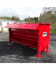 Portequip Single Sided Bull Beef Feeder 1100kg