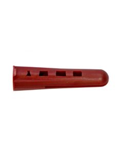 ET Brown Plastic Wall Plugs - 100 pack