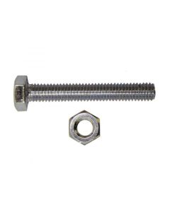 ET BZP Hex Bolt & Nut