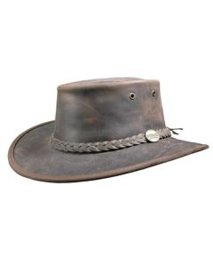 Barmah Broncho Leather Hat