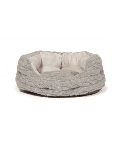 Bobble Grey Deluxe Slumber Dog Bed