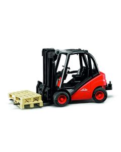 Bruder Linde Fork Lift H30D with 2 pallets