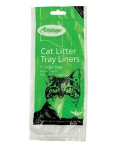 Cat Litter Large Green Tray Liners  