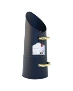 De Vielle Black / Brass Coal Hod 22"