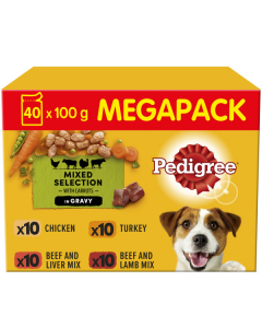 Pedigree Dog Meat in Gravy Pouches