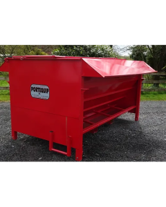 Portequip Double Sided Bull Beef Feeder - 1500kg (10ft)