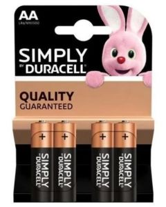 Duracell AA 4 Pack 