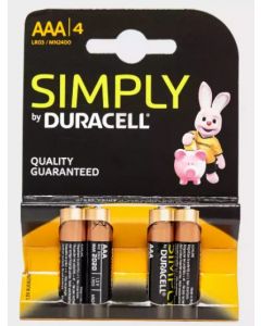 Duracell AAA 4 Pack 