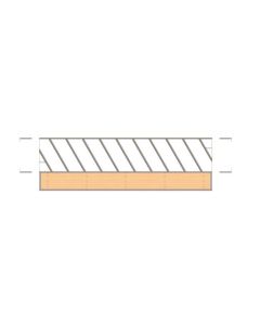 IAE Diagonal Feed Barrier - Timber Base 