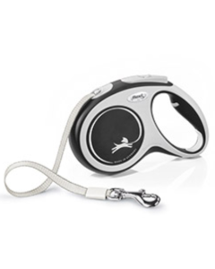 Flexi Extending Dog Lead 5m - Medium - Black 