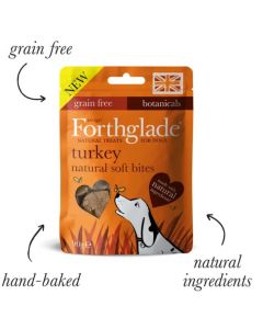Forthglade Grain-Free Soft Turkey Treats 90g