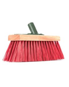 Hills Yard Red PVC Broom 10"