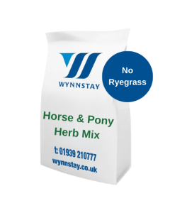 No Ryegrass Horse & Pony Herb Grass Seed Mix