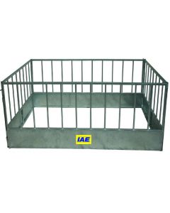 IAE Vertical Rail Rectangular Sheep Feeder
