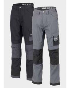 JCB Rip Stop Regular Black/Grey Trousers