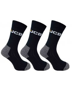 JCB Workwear Black Socks