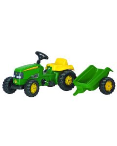 John Deere Tractor & Trailer Ride-On Toy