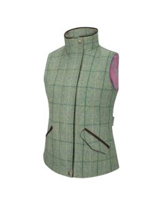 Hoggs Roslin Ladies Technical Tweed Waistcoat-8