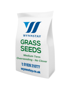 Medium Term Overseeding Grass Mix - No Clover