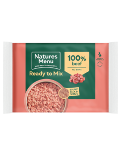 Natures menu beef mince