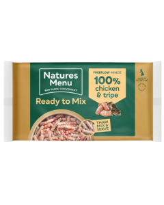 natures menu Freeflow chicken and tripe mince
