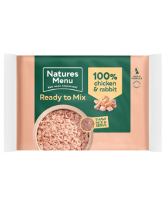 Natures Menu Chicken & Rabbit Mince 400g