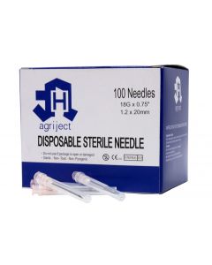 Agriject Disposable Sterile Needle